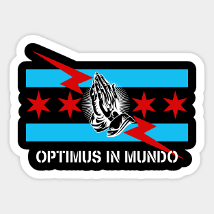 CM Pope (Black) Sticker